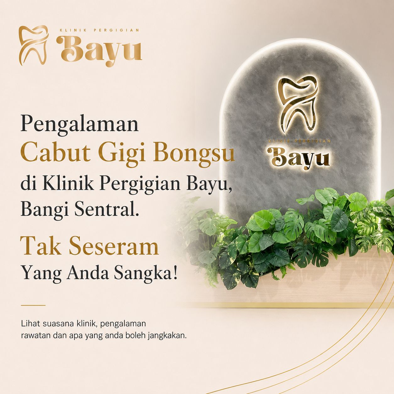 Pengalaman Cabut Gigi Bongsu di Klinik Pergigian Bayu, Bangi Sentral. Tak Seseram Yang Anda Sangka!