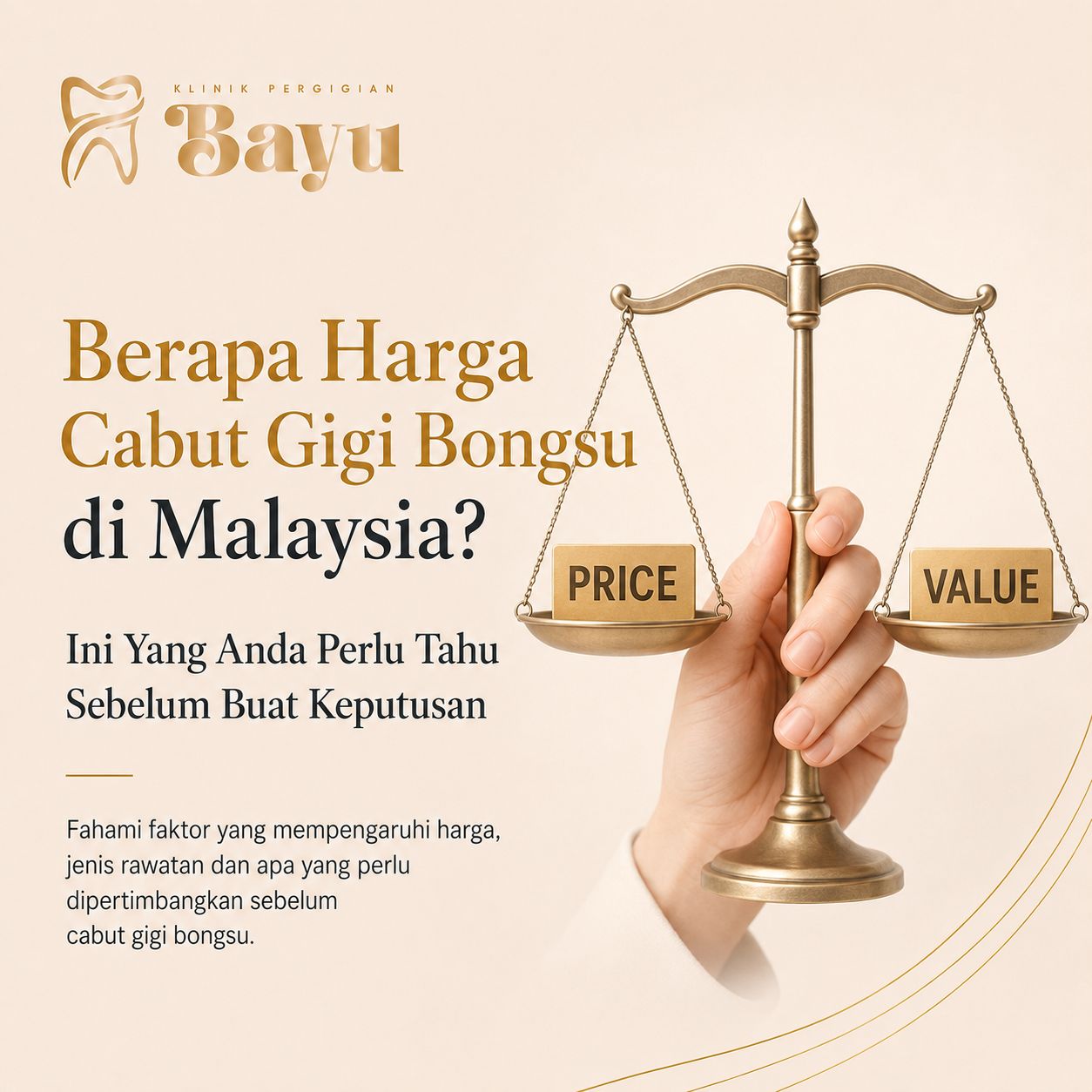 Berapa Harga Cabut Gigi Bongsu di Malaysia? Ini Yang Anda Perlu Tahu Sebelum Buat Keputusan